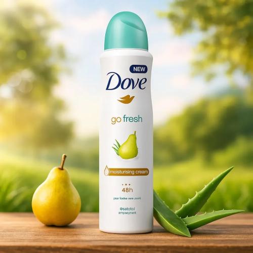DOVE DEO GO FRESH PEAR ALOE 250ML